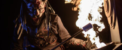 Cie Vaporium - PORTAL - spectacle feu fantastique 